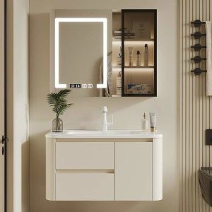 Bộ tủ chậu nhựa PVC cao cấp Dosho T08T-80