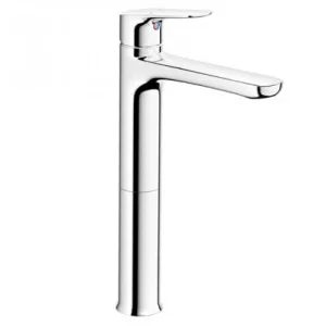 Vòi Lavabo Inax LFV-1402SH (LFV1402SH) Nóng Lạnh Thân Cao Kèm Trụ Xả Nhấn