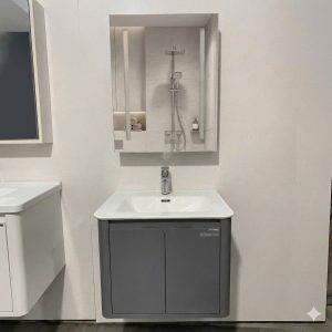 Bộ tủ chậu nhựa PVC cao cấp Dosho KT60X