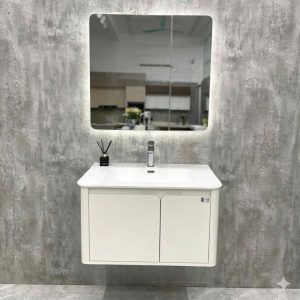 Bộ tủ chậu nhựa PVC cao cấp Dosho KT80T