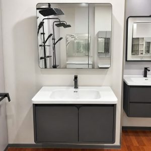 Bộ tủ chậu nhựa PVC cao cấp Dosho KT80X