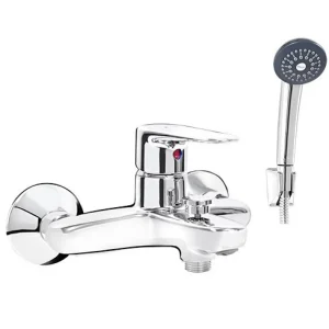 Vòi Sen Tắm Nóng Lạnh Inax BFV-1113S-4C  Tay Sen Mạ
