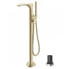 Vòi Sen Xả Bồn Tắm TOTO TBG01306BA#BFG/TBN01105B Nóng Lạnh Đặt Sàn Màu Vàng Pháp Mờ