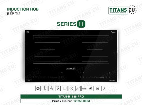 Bếp từ TITAN B1188 PRO chính hãng - Ảnh 2