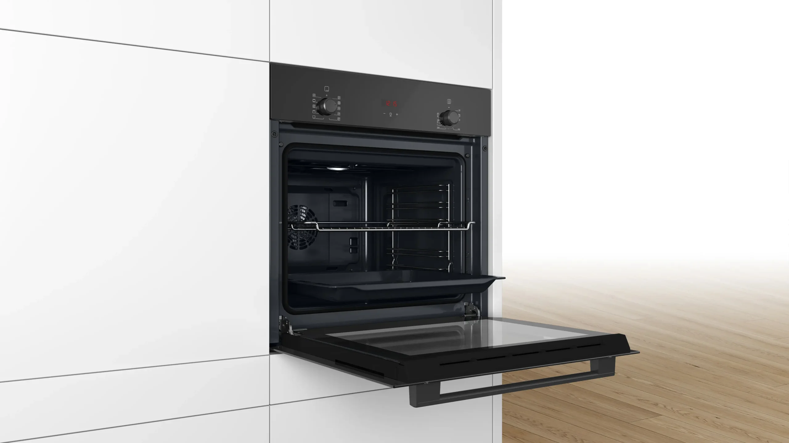 Series 2 Built-in oven 60 x 60 cm Black - Ảnh 4