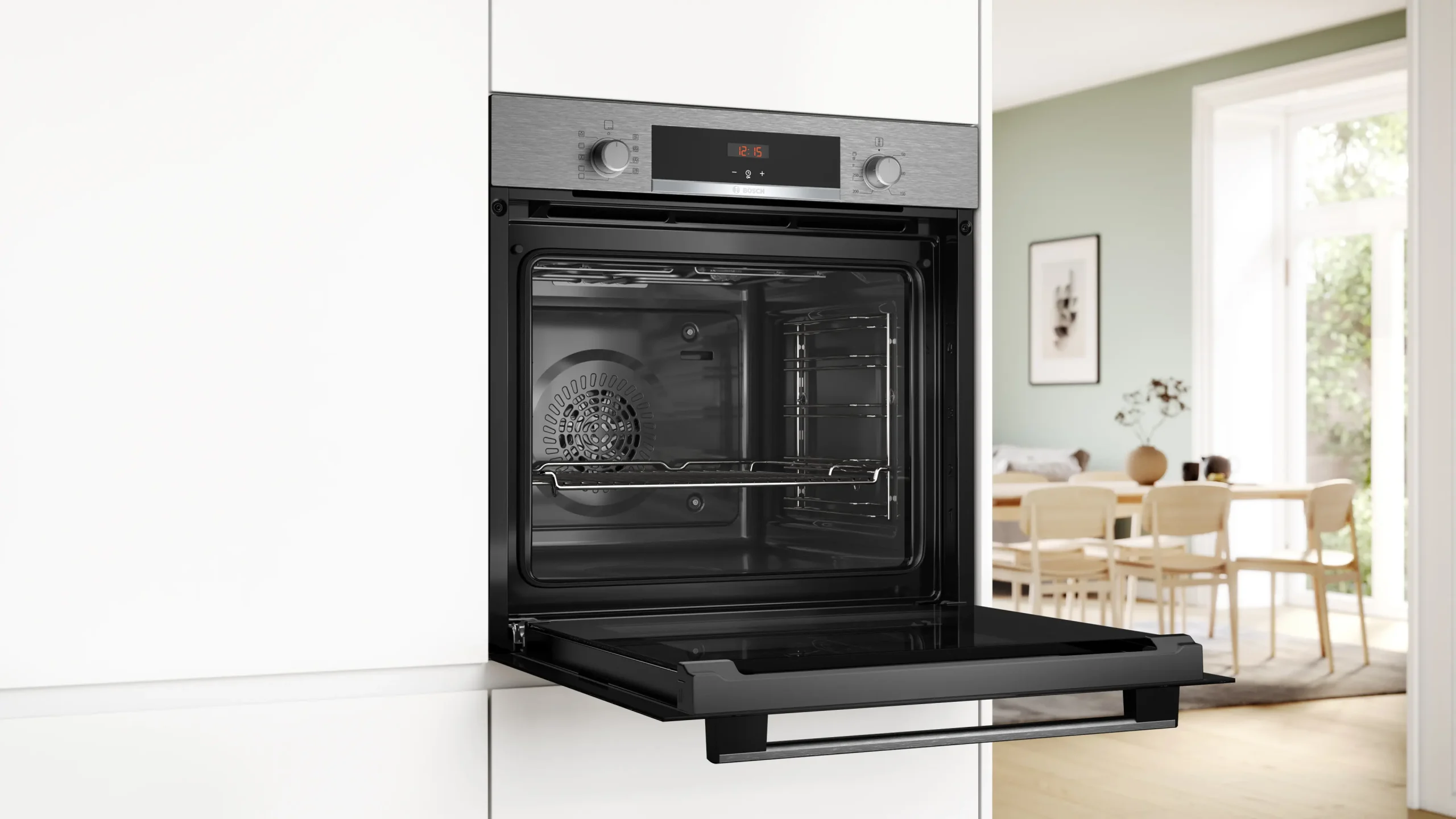 Series 4 Built-in oven 60 x 60 cm Stainless steel - Ảnh 4