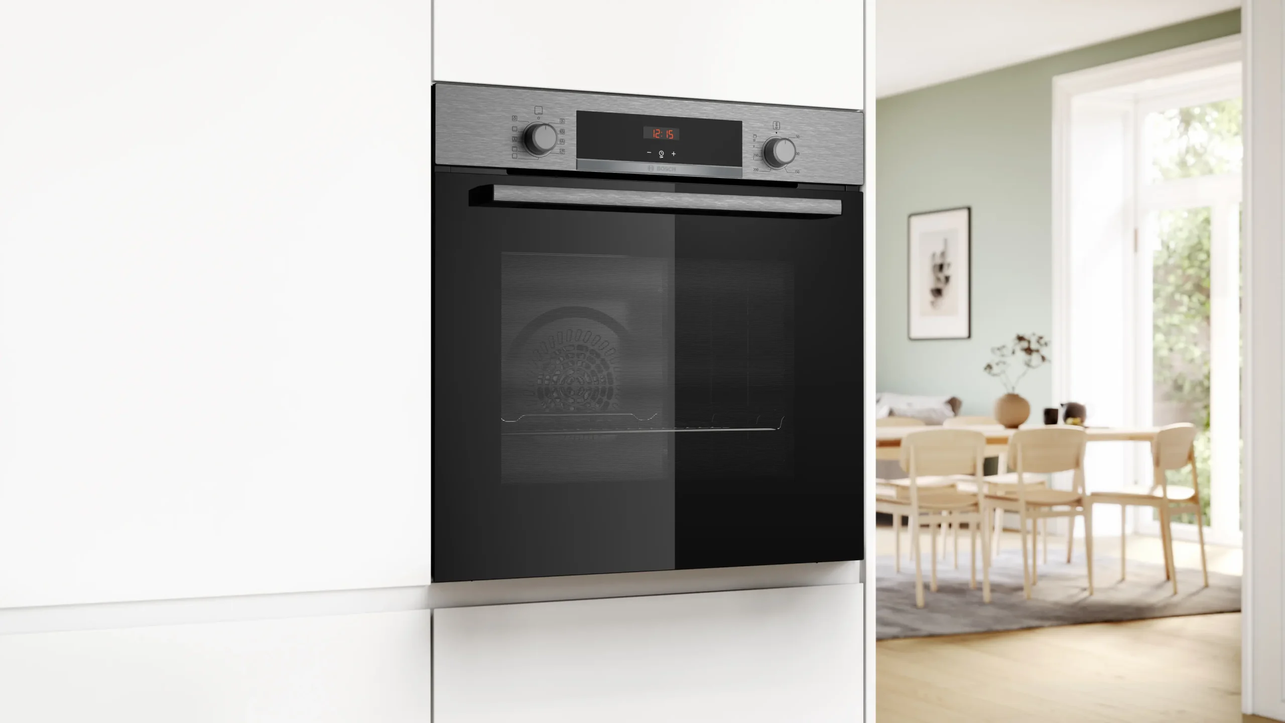 Series 4 Built-in oven 60 x 60 cm Stainless steel - Ảnh 5