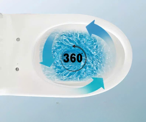 Bồn cầu 1 khối DOSHO model 8168 - Ảnh 2