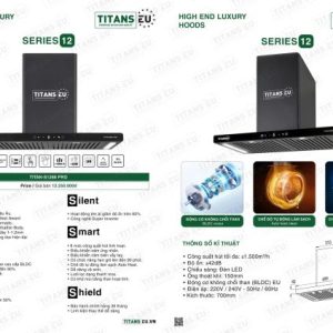 Máy hút mùi Titan S1288 PRO chính hãng