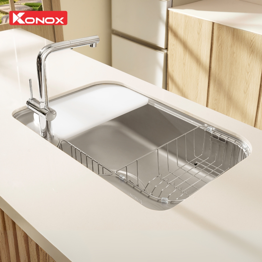 Chậu rửa bát phong cách Nhật bề mặt mịn Tari 7851SM - Ảnh 9