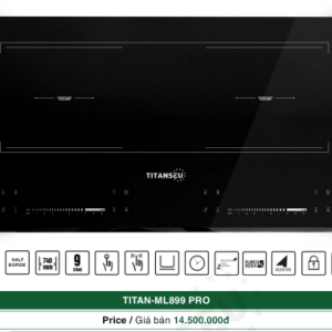 Bếp Từ Đôi 02 Vùng Nấu Serie 8 TITAN-ML889