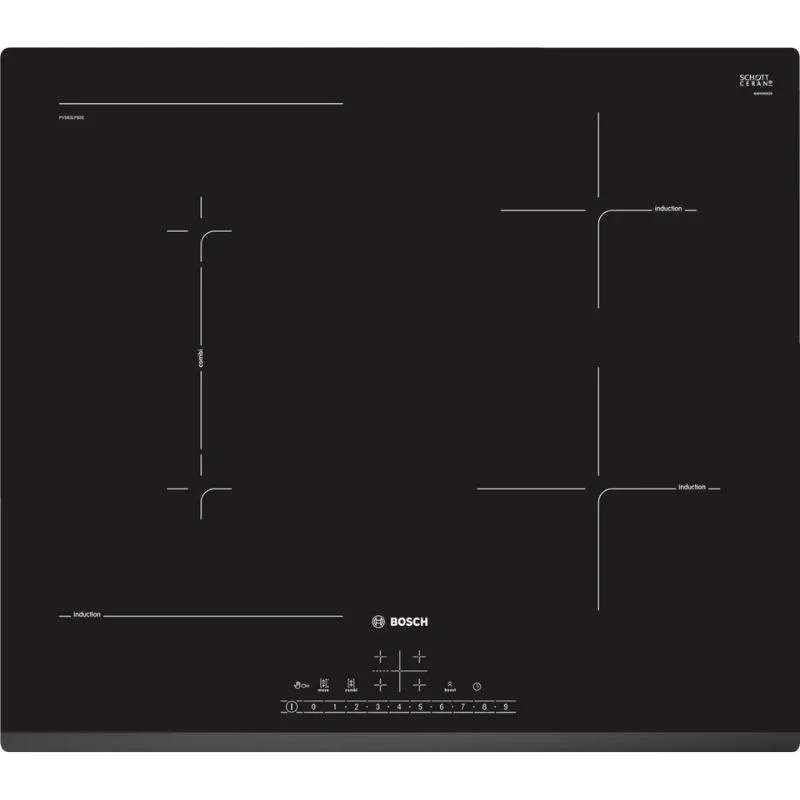 Bếp từ Bosch 4 vùng nấu PVS631FB5E lắp âm