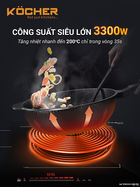 Bếp từ Kocher DI-333 - Ảnh 8