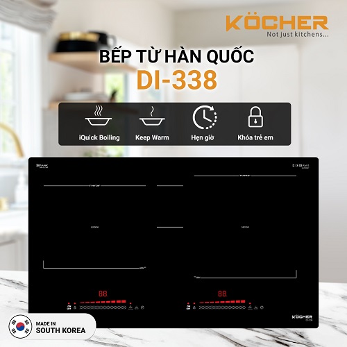 Bếp từ Kocher DI-338 - Ảnh 2