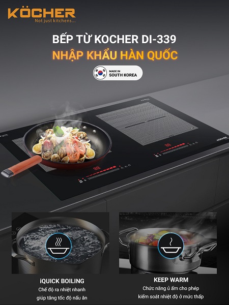 Bếp từ Kocher DI-338 - Ảnh 6