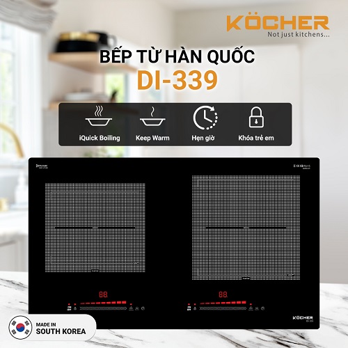 Bếp từ Kocher DI-339 - Ảnh 3