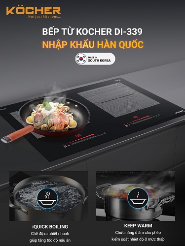 Bếp từ Kocher DI-339 - Ảnh 7