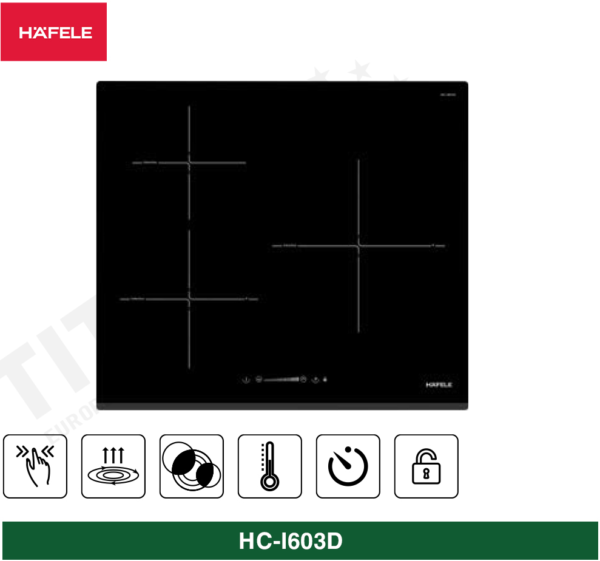 Bếp Từ 3 Vùng Nấu HC-I603D 536.61.631 HAFELE