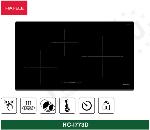 Bếp Từ 3 Vùng Nấu HC-I773D Hafele 536.01.905 HAFELE
