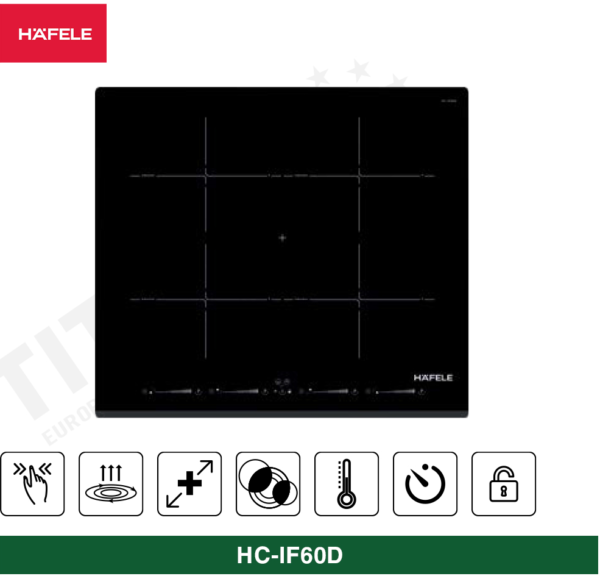 Bếp Từ Đa Vùng Nấu HC-IF60D 536.01.911 HAFELE
