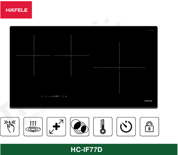 Bếp Từ 3 Vùng Nấu HC-IF77D 536.61.665 HAFELE