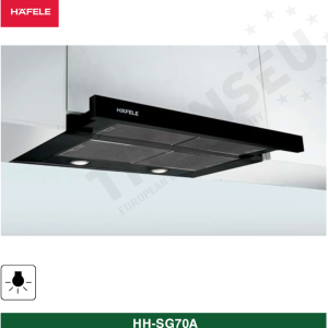 Máy Hút Mùi Âm Tủ Mặt Kính Đen HH-SG70A 533.89.021 HAFELE