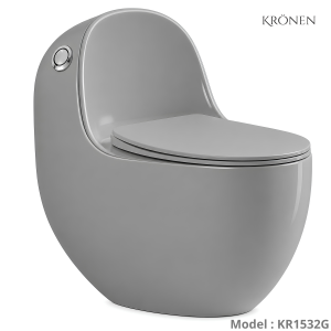 Bồn cầu trứng 1 khối KRONEN model KR1532G