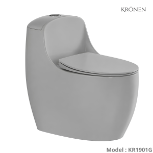 Bồn cầu trứng 1 khối KRONEN model KR1901G