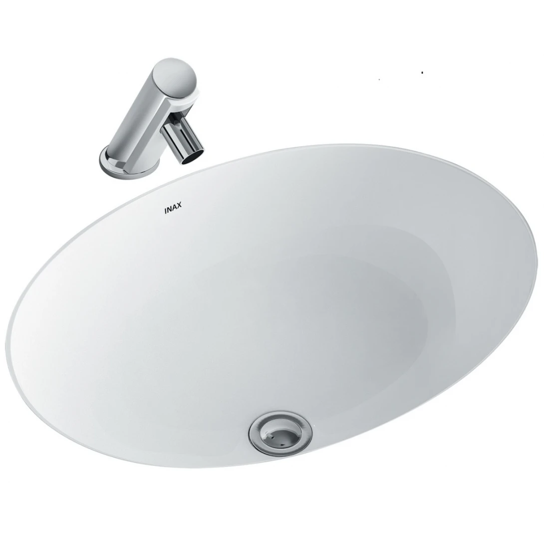 Chậu Rửa Lavabo Inax L-2293V (L2293V) Âm Bàn Oval