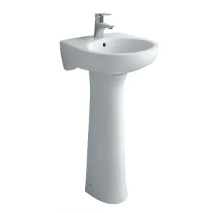 Lavabo Treo Tường Inax L-282V/L-284VD (L282V+L284VD) Kèm Chân Đứng