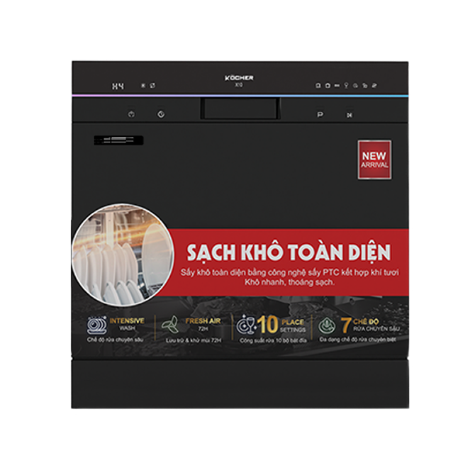 MÁY RỬA BÁT X10