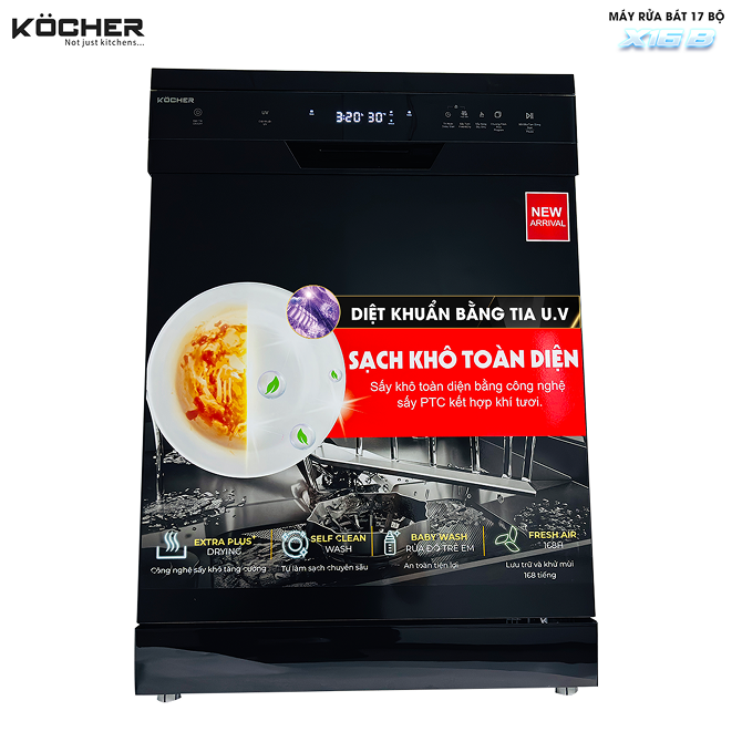 MÁY RỬA BÁT X16B - Ảnh 4