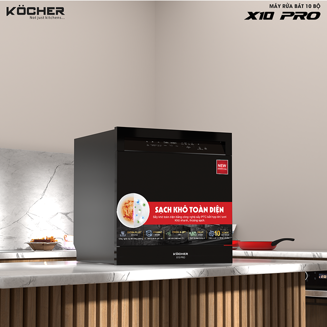 MÁY RỬA BÁT X10PRO - Ảnh 2