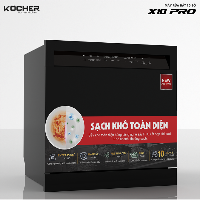 MÁY RỬA BÁT X10PRO - Ảnh 4