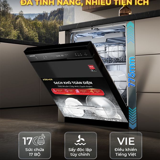 MÁY RỬA BÁT X15B - Ảnh 4