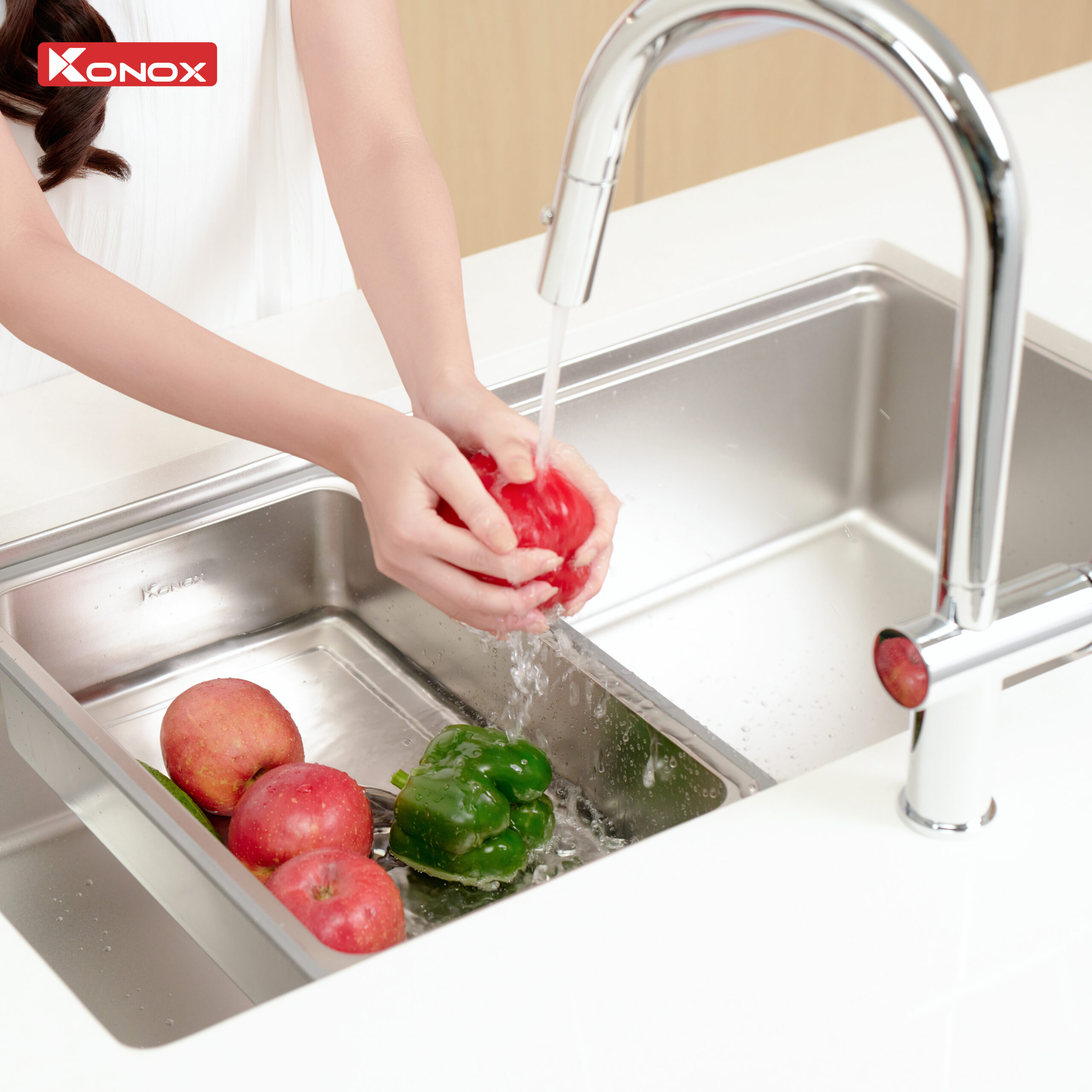 Chậu rửa bát phong cách Nhật bề mặt mịn Tari 8748SM - Ảnh 17