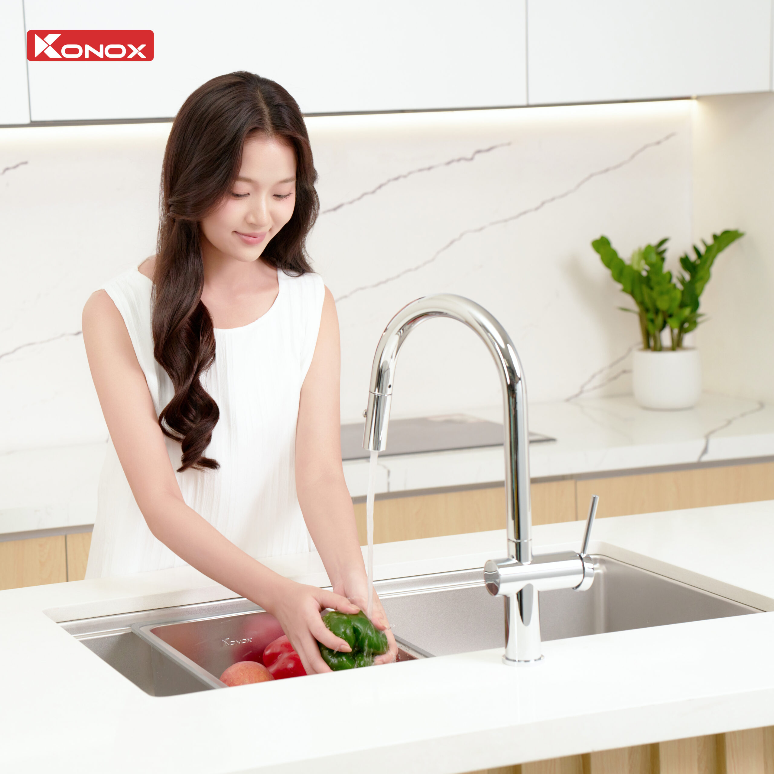 Chậu rửa bát phong cách Nhật bề mặt mịn Tari 8748SM - Ảnh 18