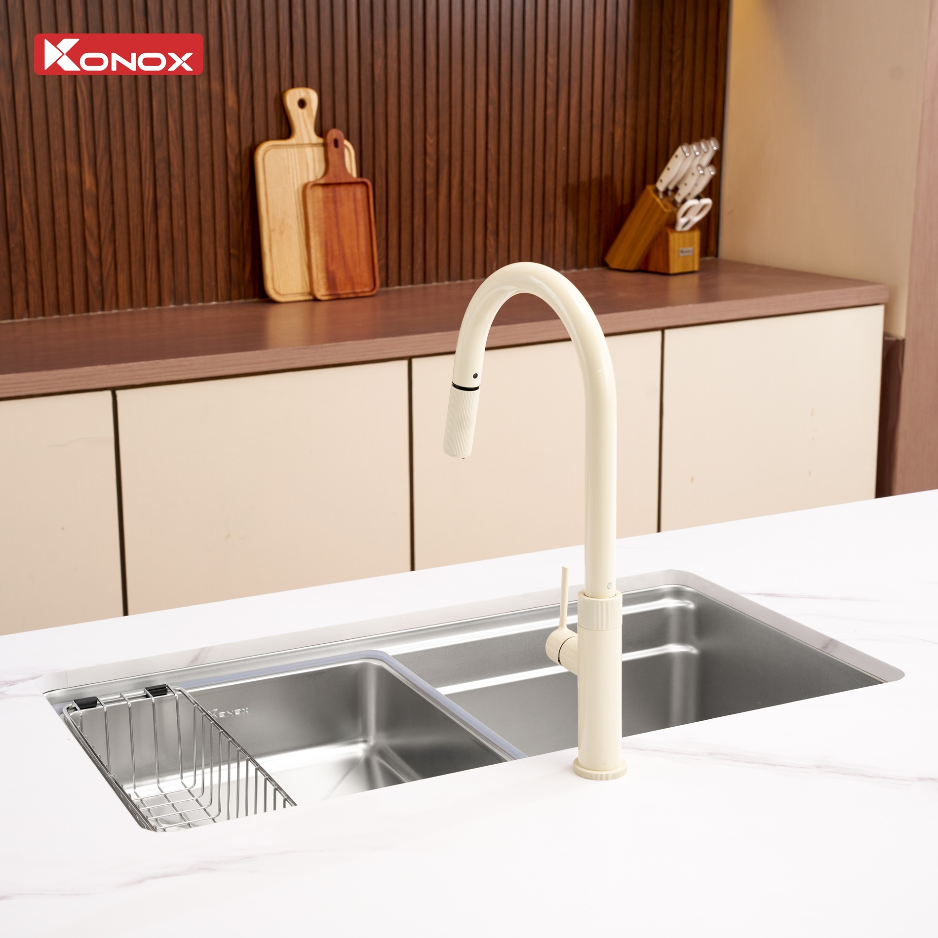 Chậu rửa bát phong cách Nhật bề mặt mịn Tari 780SM - Ảnh 16