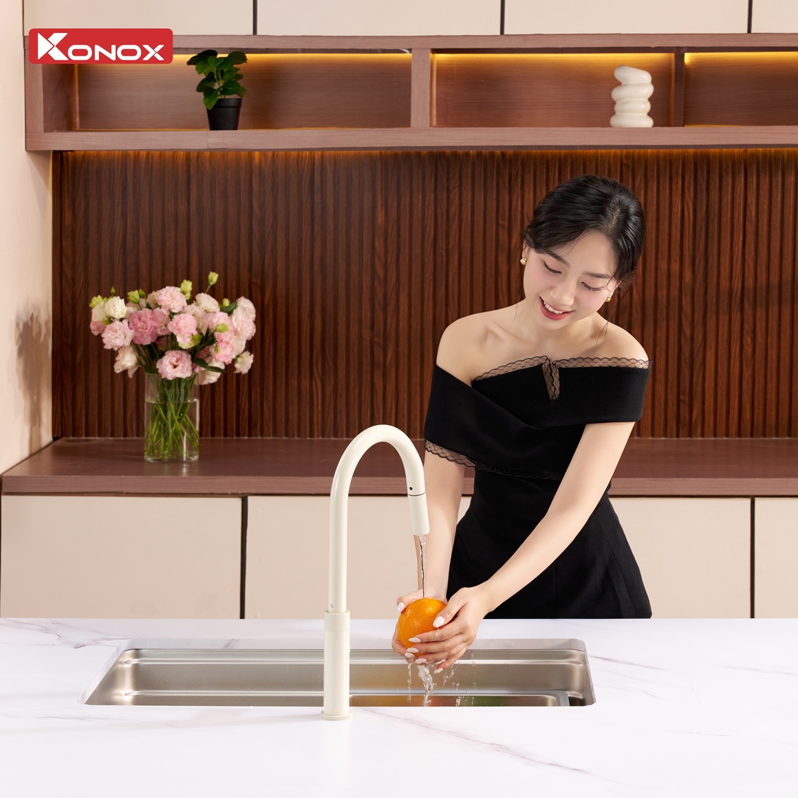 Chậu rửa bát phong cách Nhật bề mặt mịn Tari 780SM - Ảnh 18