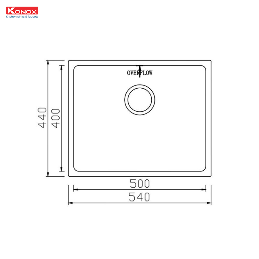 Chậu rửa bát chống xước Workstation Sink – Undermount Sink KN5444SU Dekor - Ảnh 3