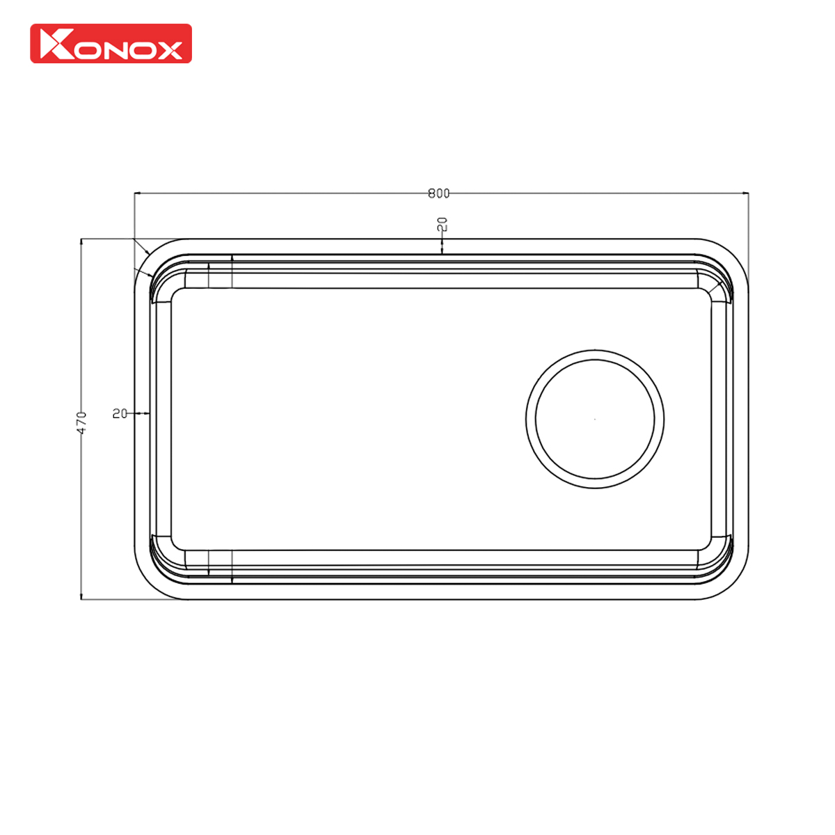 Chậu rửa bát phong cách Nhật chống xước Tari Smart 8047 - Ảnh 14
