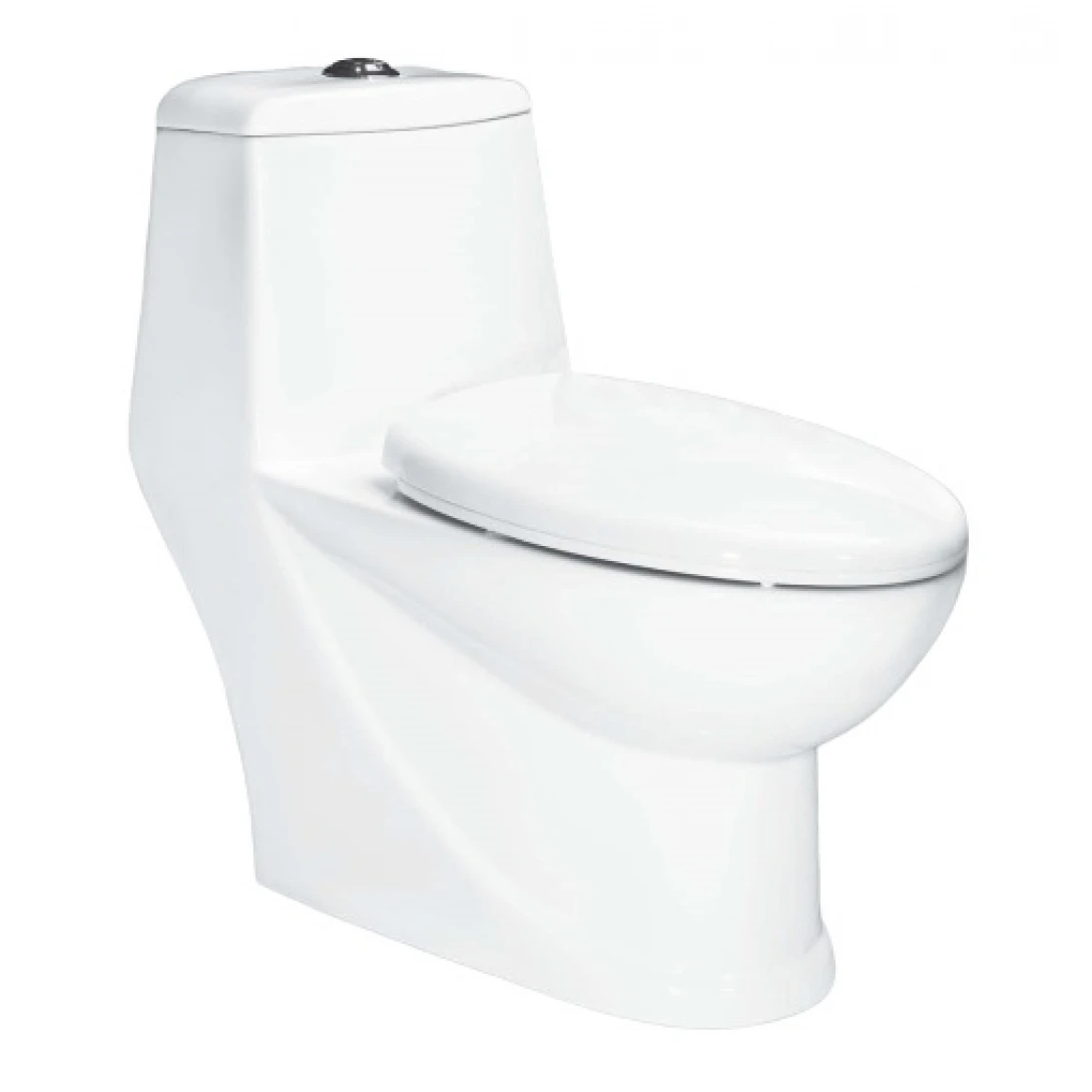 Bồn Cầu Hảo Cảnh Melora M03 (V1003) Một Khối 2 Chế Độ Xả Nhấn