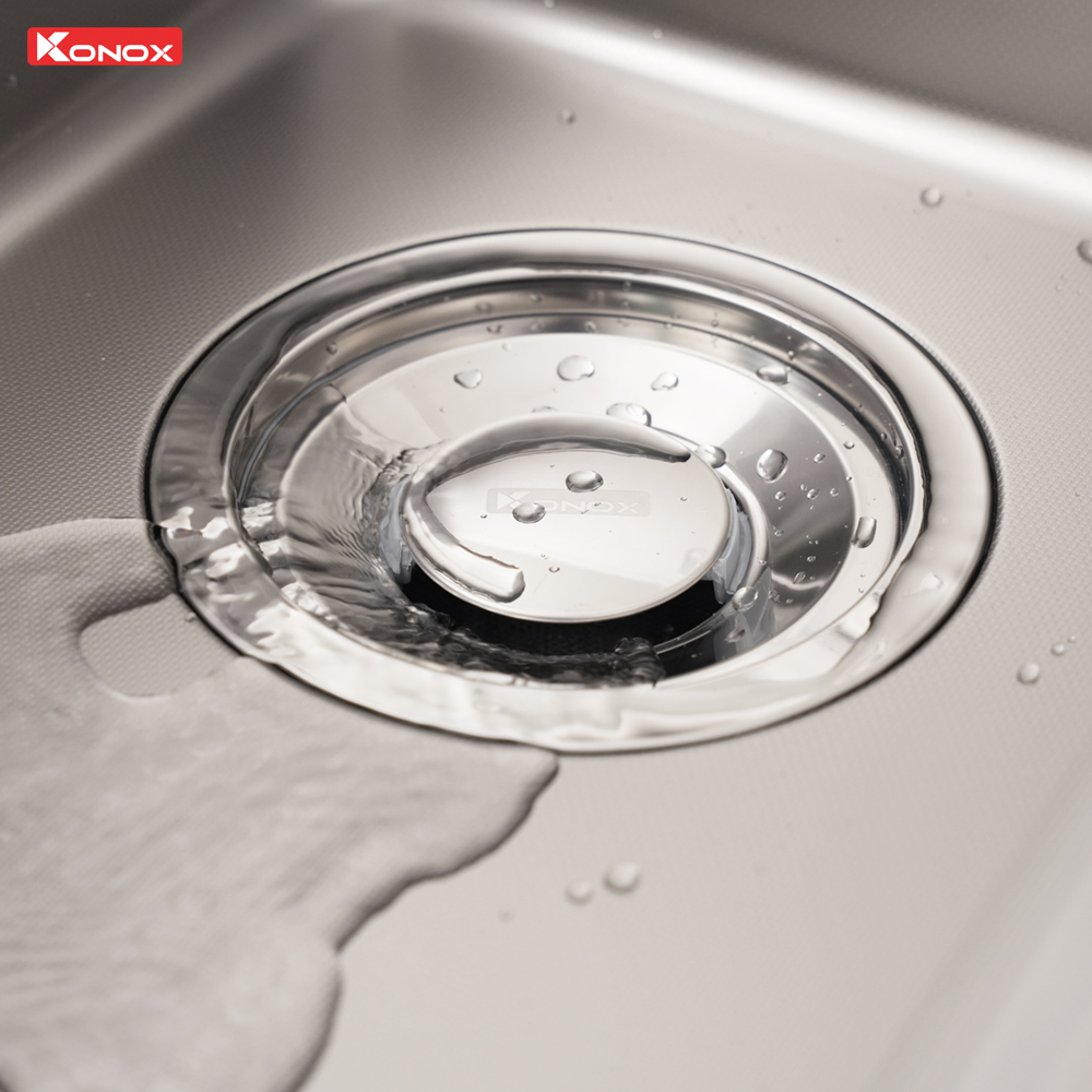 Chậu rửa bát 1 hố chống xước Workstation Sink KN8048TS Dekor - Ảnh 15