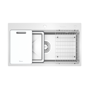 Chậu rửa bát 1 hố chống xước Workstation Sink KN8751TS Dekor