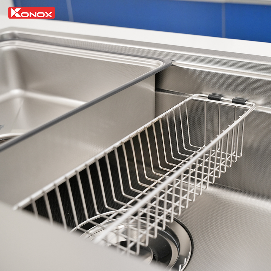 Chậu rửa bát 1 hố chống xước Workstation Sink KN8751TS Dekor - Ảnh 13