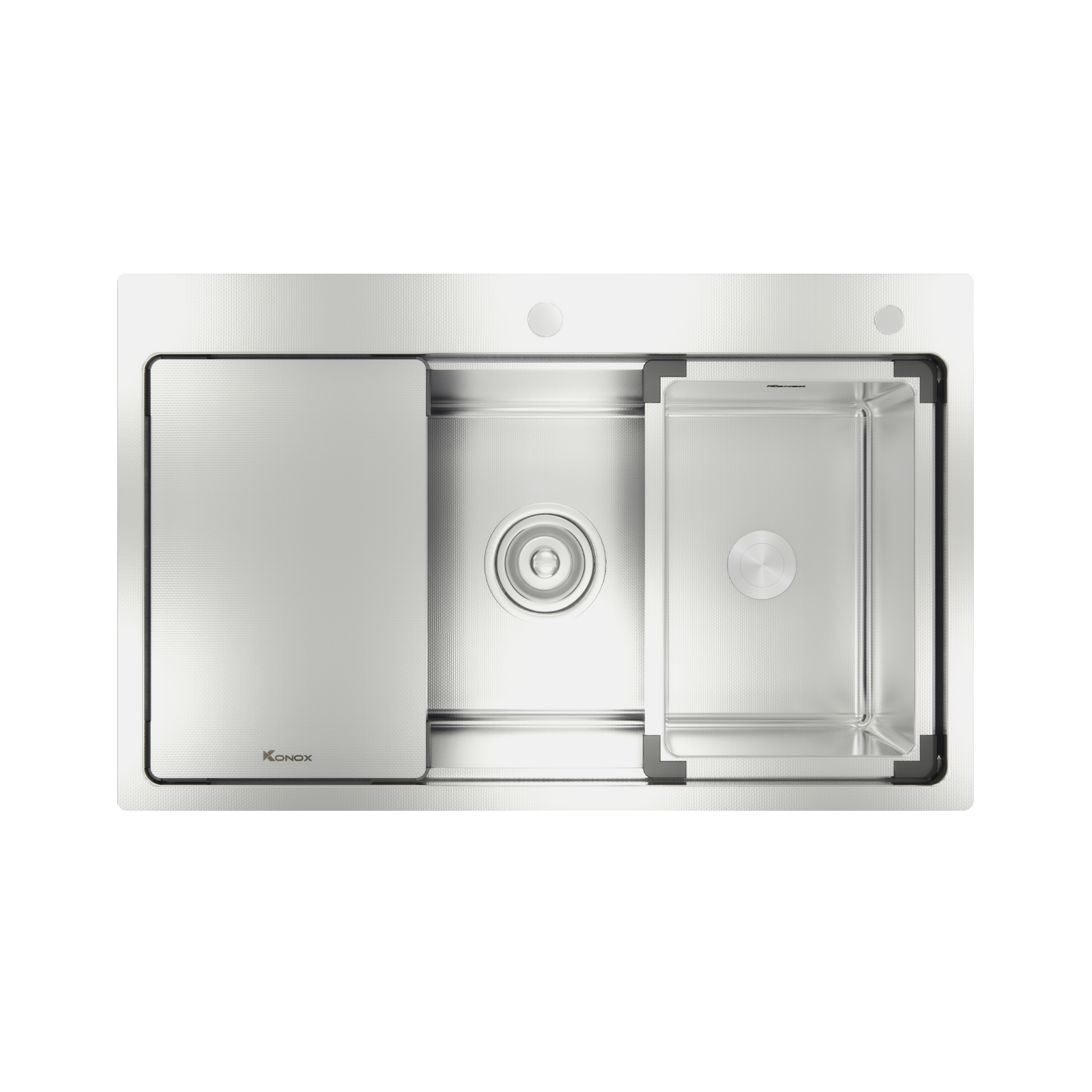 Chậu rửa bát chống xước Workstation Sink – Topmount Sink KN8151TS Dekor