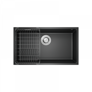 Chậu rửa bát Granite Sink Naros 760S – Black