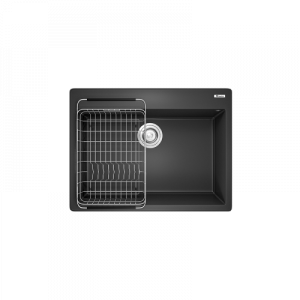 Chậu rửa bát Granite Sink Ruvita 680 – Black