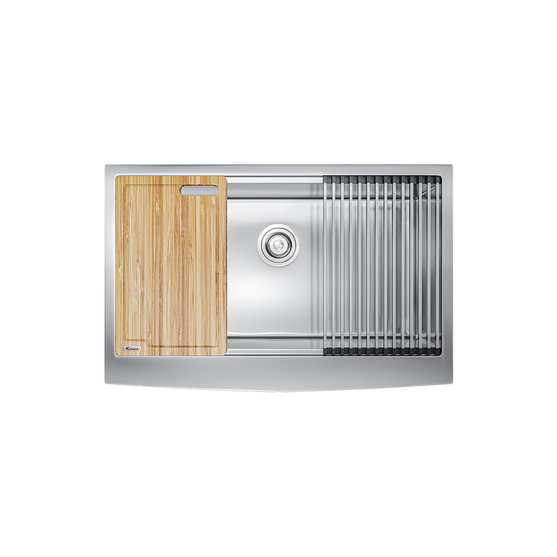 Chậu rửa bát Workstation Sink – Apron Sink KN8051AS Curve