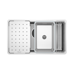 Chậu rửa bát chống xước Workstation Sink Dekor 8044SU